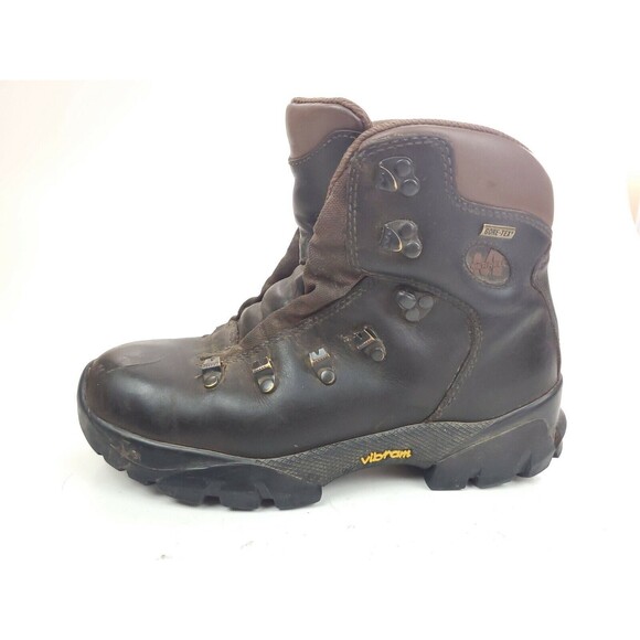 Merrell Shoes - MERRELL RIDGE GORE-TEX II Size 7.5 Brown Leather Mid Hiking Trail Ankle Boot